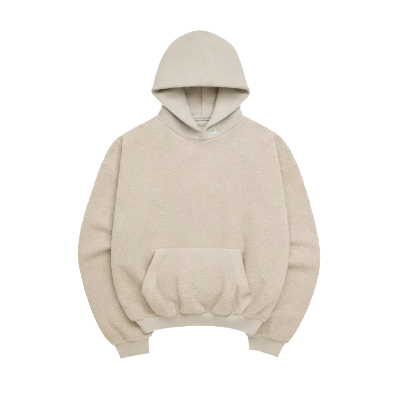 SKYLRK Reverse Hoodie Almond Brown
